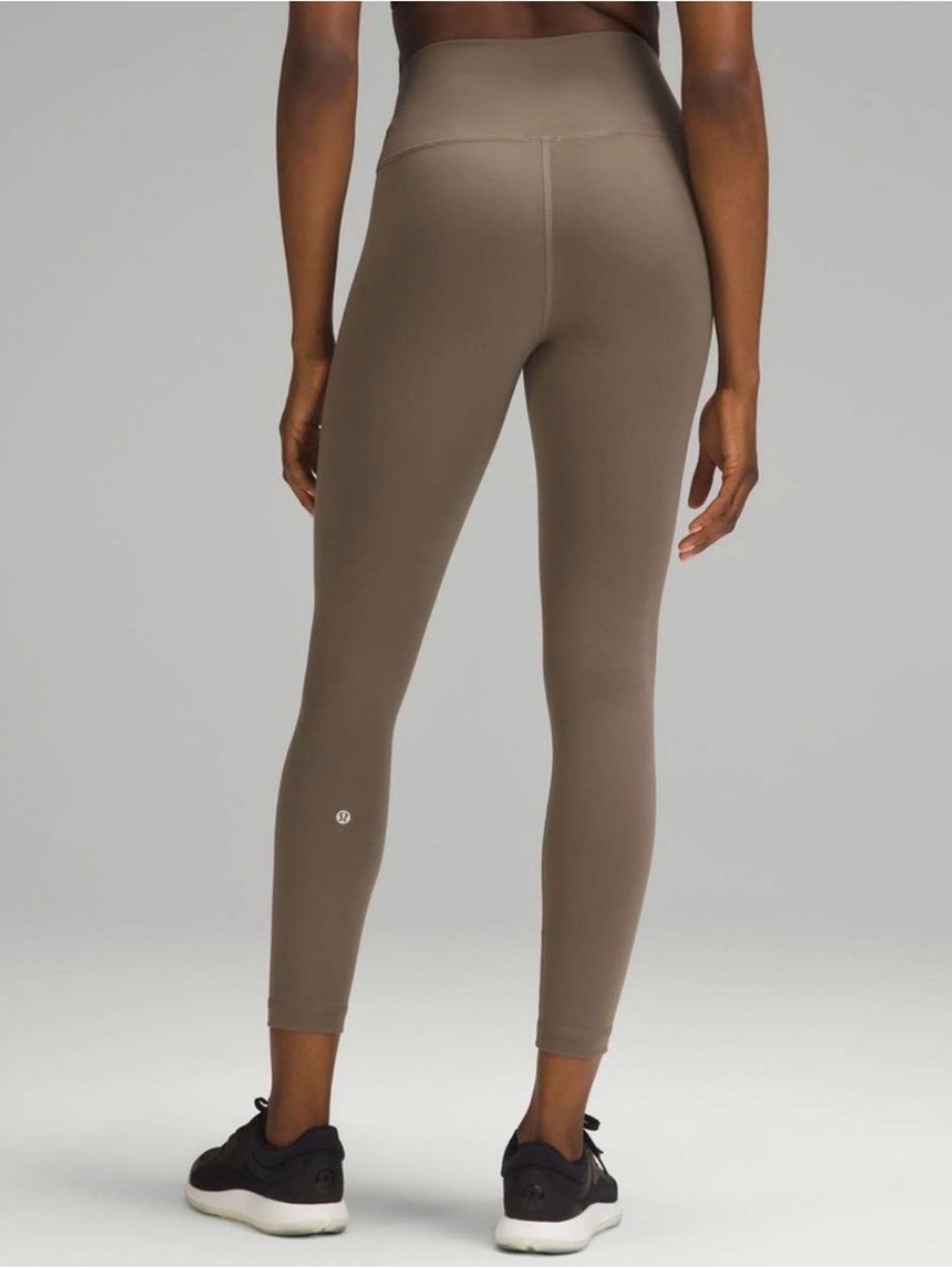 lululemon Wunder Under HR Leggings in Nomad & free tote